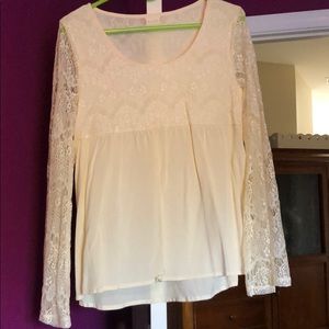 Long sleeve blouse
